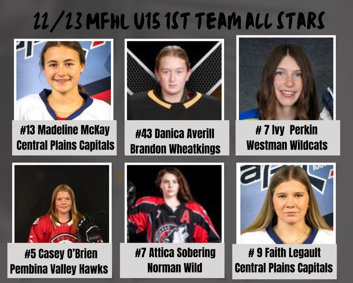 Manitoba Female Hockey League - U15 AAA tweet media