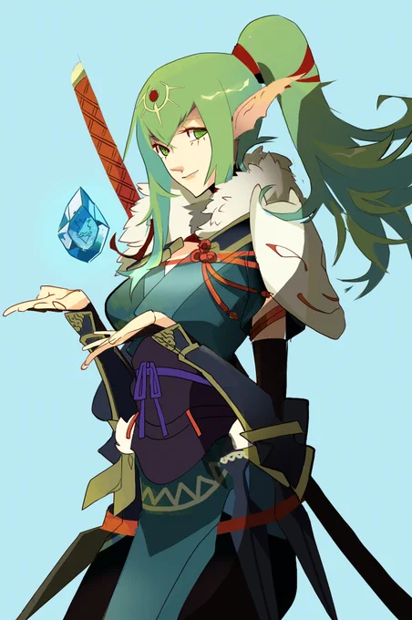 Dread Fighter Tiki comm | Fire Emblem 