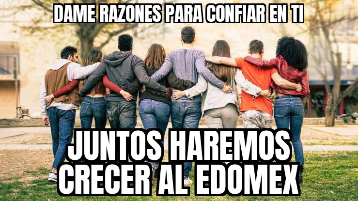 SoniaCid82's tweet photo. Son jóvenes que necesitan seguridad de quienes representen su identidad @Edomex @AlejandraDMV 
@delfinagomeza 
#SíAlDebateEdoméx https://t.co/DdKRNEEYEU