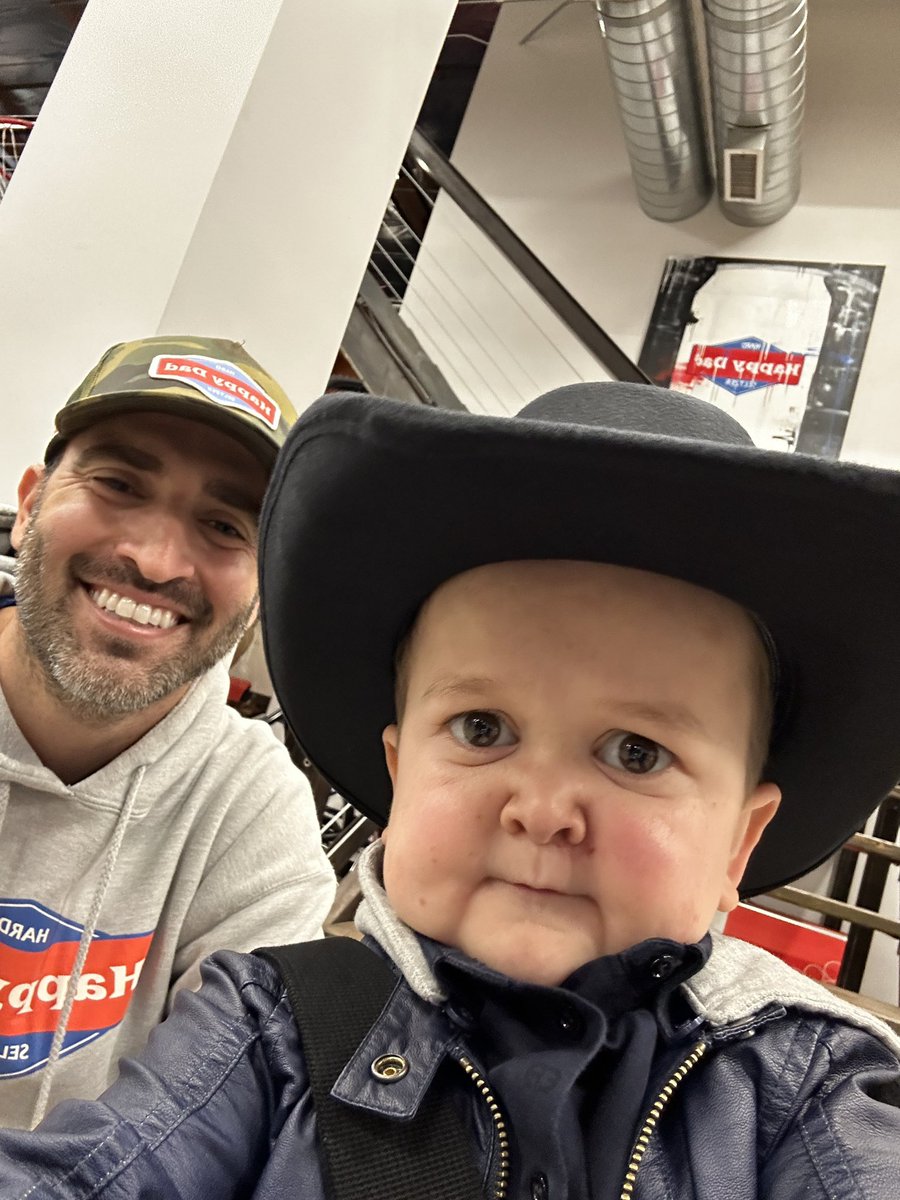 sammy's tweet photo. Cowboy Hasbulla at our office this week 🤠 https://t.co/1KkcQd7pgs