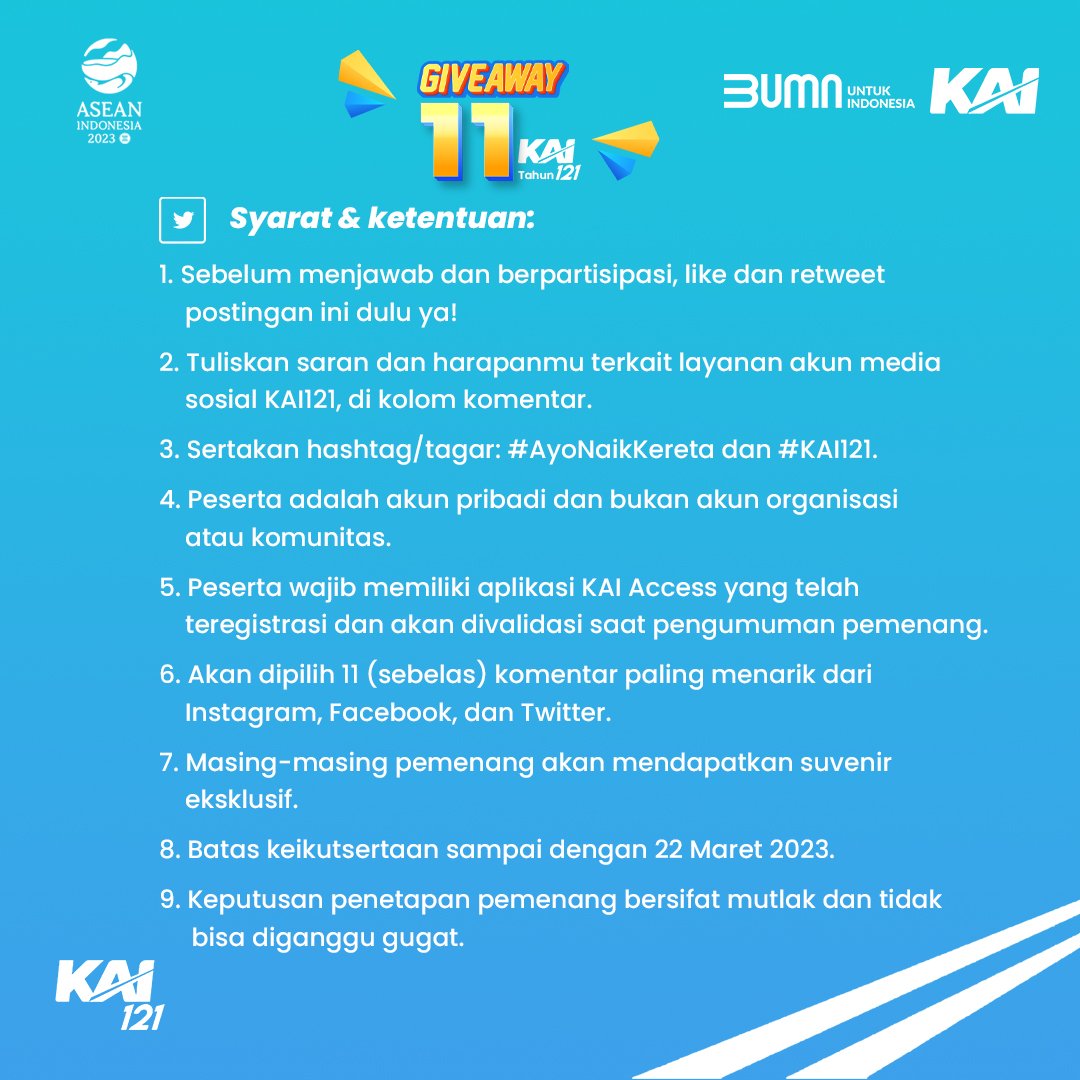 Kereta Api Indonesia tweet media