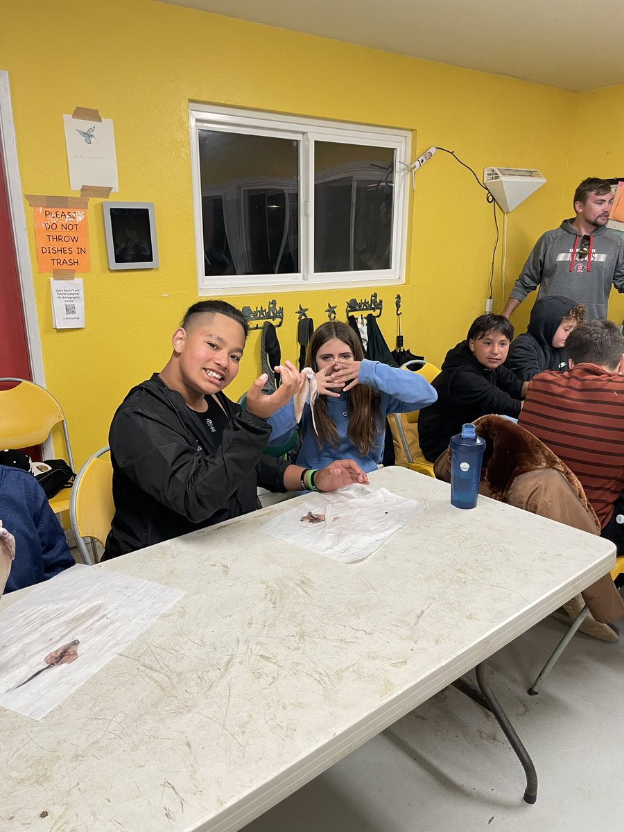 First day <a href="/CIMI_Science/">Catalina Island Marine Institute</a> and we already went snorkeling and now jumping right into dissecting squid! <a href="/MontgomeryCVUSD/">Montgomery MS</a> <a href="/CajonValleyUSD/">CajonValleyUSD</a> #STEMeducation #Catalina