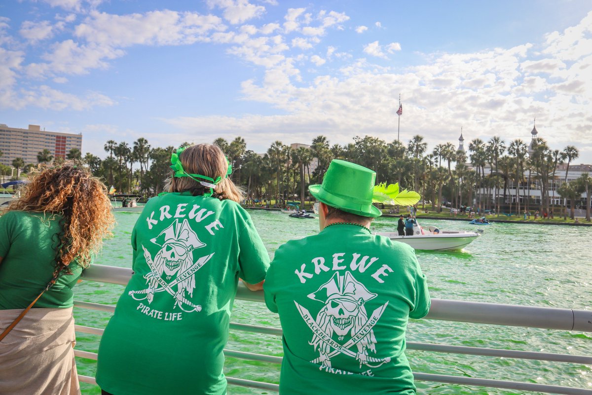 CityofTampa's tweet photo. L U C K Y 🍀 Happy #StPaddy's Tampa! Thank you to everyone who joined us for #RiverOGreen!  🇮🇪 
Get home safe! https://t.co/ilSqmMxuPu