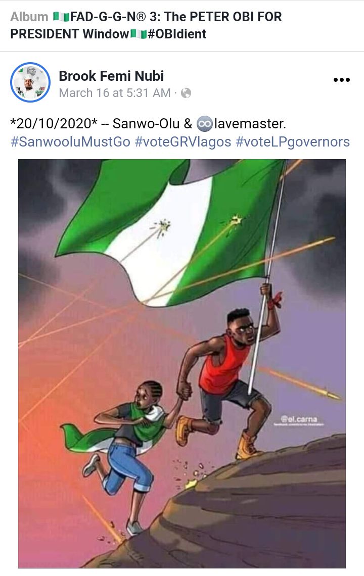 BrookofGod's tweet photo. SANWO-OLU MUST GO #BATs_PUPPET #voteGRV
___
Ben Hundeyin Snapchat The Igbos 
Sugar Iya Chukwudi Oba of Benin #ENDNigeria Impeach Arrest Warrant PalmPay Waist Aunty Kate #KudaBankScam #LagosDecides2023 Banky Mr. Peter Obi Southern Kaduna #LockHimUp Mama G #ObidientsForSheriff https://t.co/8cvVTwnDs1