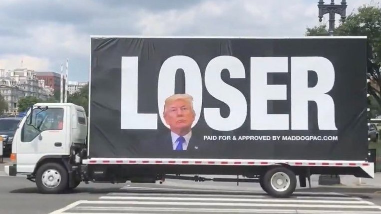 <a href="/MaryLTrump/">Mary L Trump</a> Looks like someone is taking a page from <a href="/maddogpac/">MadDogPAC</a> truck!
<a href="/TrueFactsStated/">Claude Taylor</a>