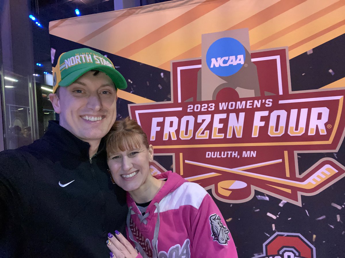 Great first night of the #wfrozenfour tonight! The @deccduluth is doing Duluth proud this weekend.