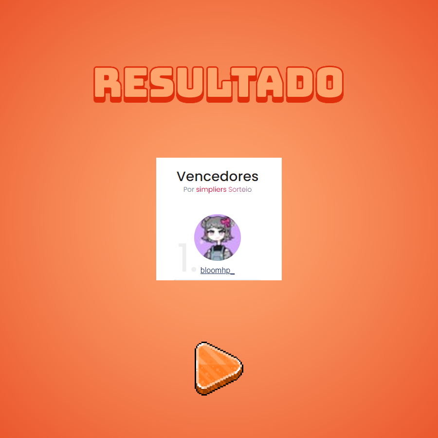 pixelizandoofc's tweet photo. Parabéns, @bloomhp_!

Você foi a grande gratificada do sorteio. Receba seu prêmio entrando em contato conosco através de nosso servidor no Discord.

Aos demais, agradecemos o empenho na campanha. Continuem nos acompanhado, novidades e sorteios estão por vir. Até breve! https://t.co/eSuJlSvMY2
