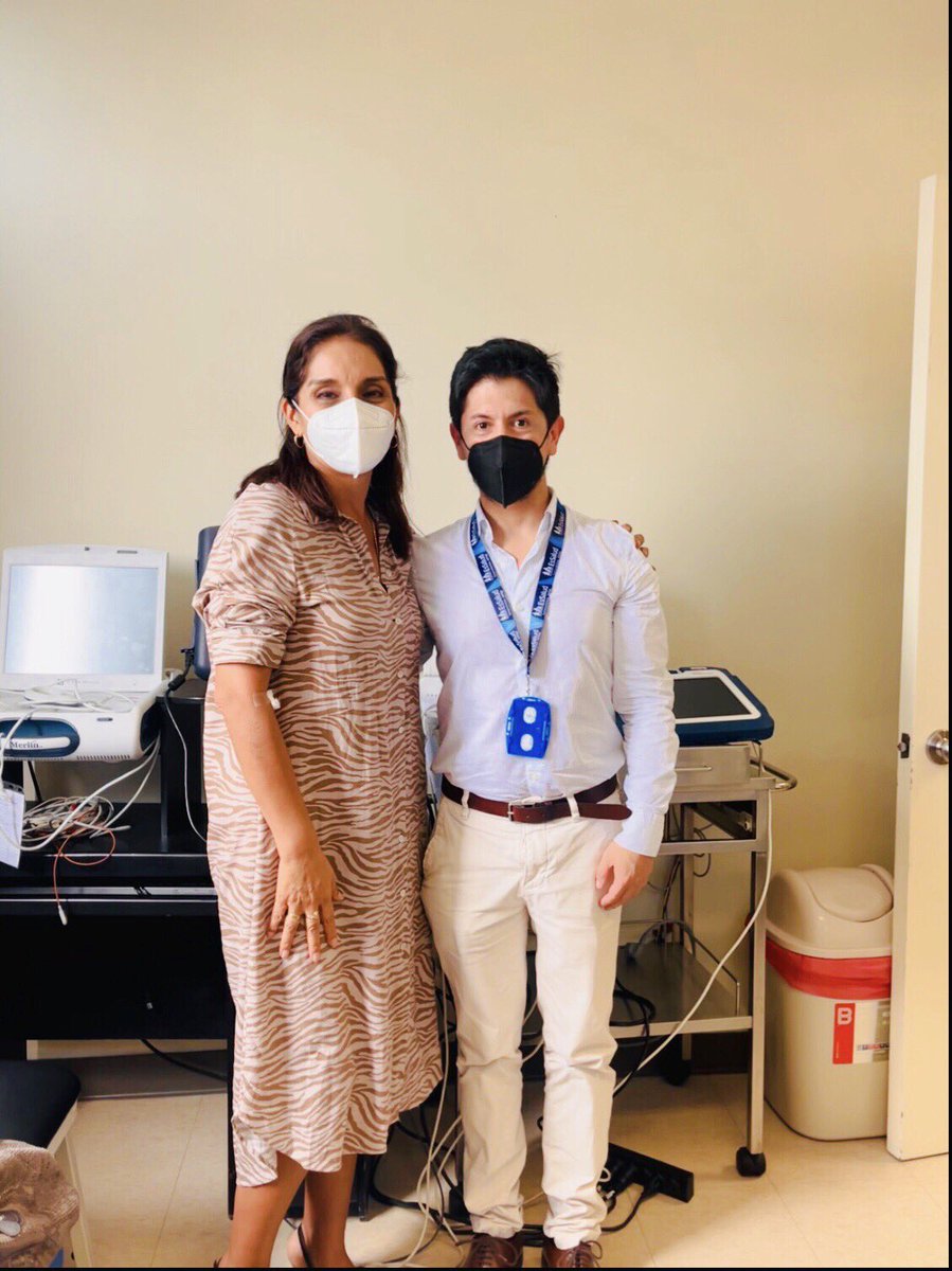 DrHaelFernandez's tweet photo. Today we received the visit of the Congresswoman of Perú , @patty_juarez_ , with whom we had a very enriching talk about the new challenges of our Cardiology Service and the growth and strengthening of our Arrhythmia unit!! 🤗🤗 🤝🤝 🙌
#EsSalud #eppeps https://t.co/0AWLu5Bbbx