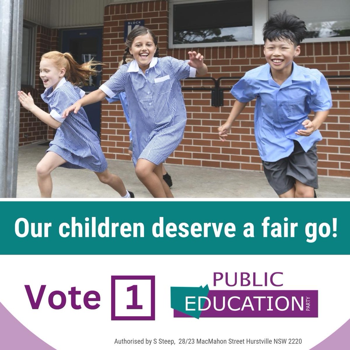 Education is the cornerstone of a strong society. That's why we’re calling on voters in NSW to vote 1 for the Public Education Party on March 25th. #PublicEducation #NSWElection
Learn more at publiceducationparty.org.au/?utm_source=tw…