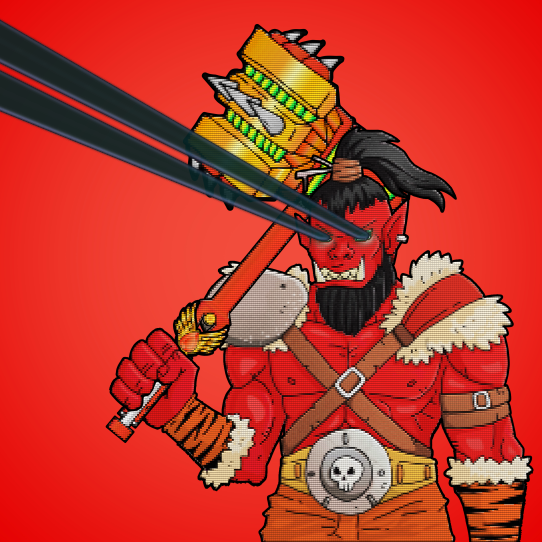 brother_maxwell's tweet photo. (1/4) This is Amartak. Enigma (@enigmaeconomy) created him so that he may serve a greater purpose.
To mine crypto for his caretaker.

Legend has it he was born with a pickaxe in his hand. To say that he loves mining is a drastic understatement. https://t.co/mlBlvhvucx