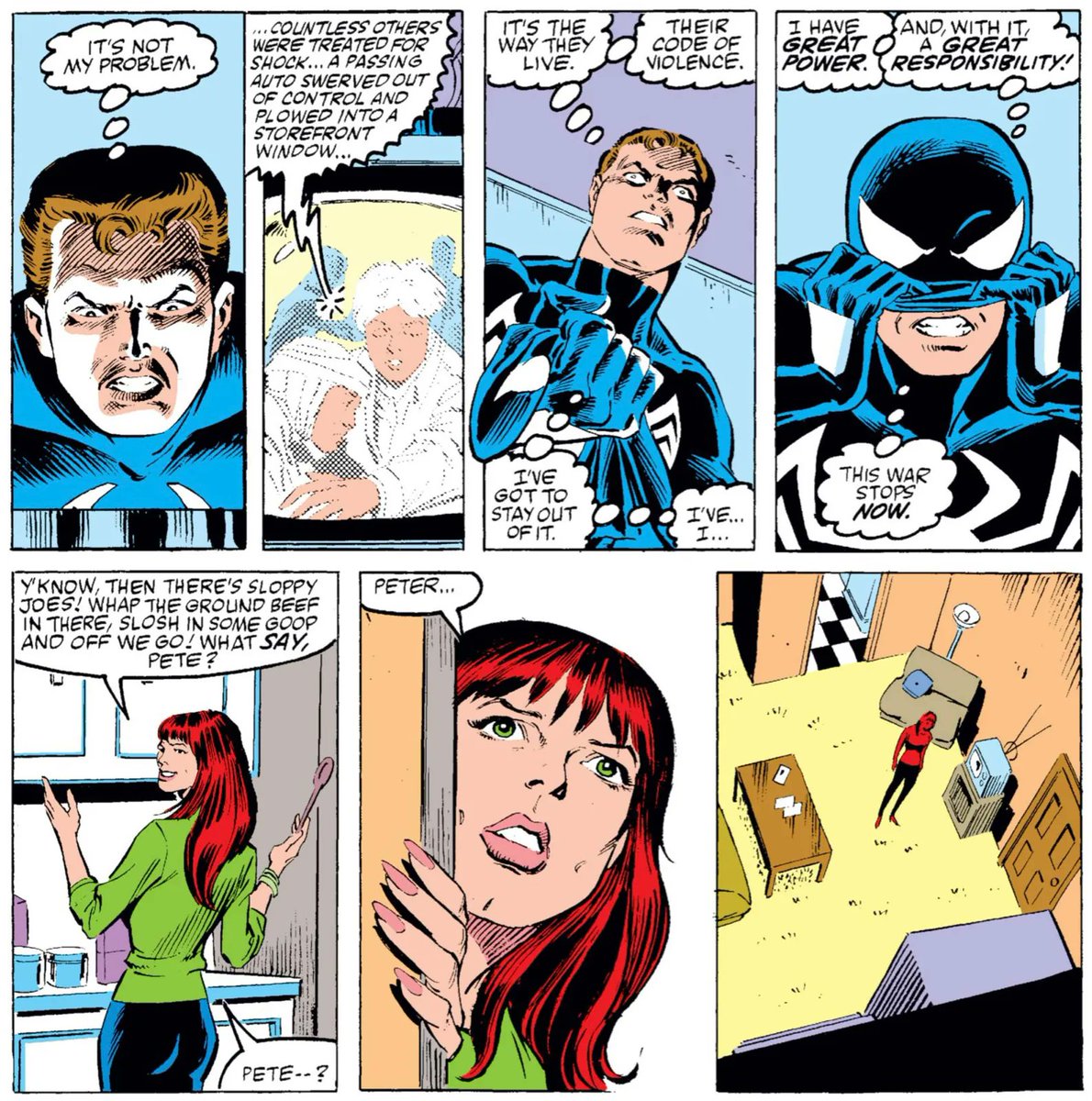 Marvel Daily Art on Twitter: "Peter Parker has recently decided to stop ...