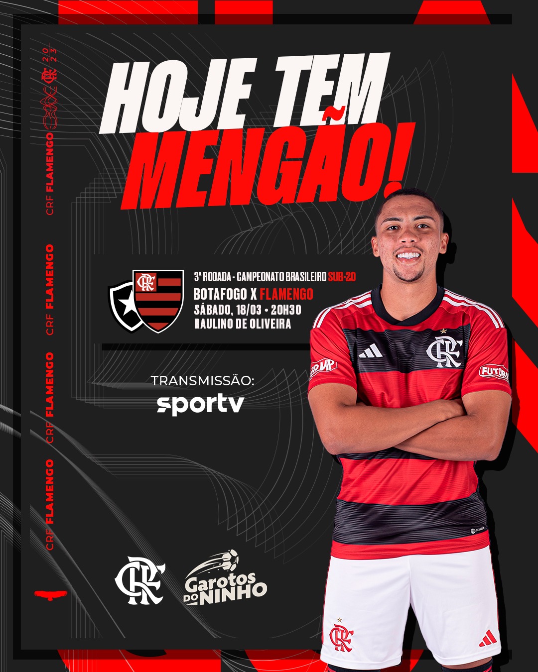 HOJE TEM FLAMENGO Twitter