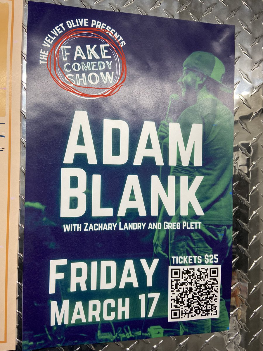 That’s what I want all my shows to be called from now on.