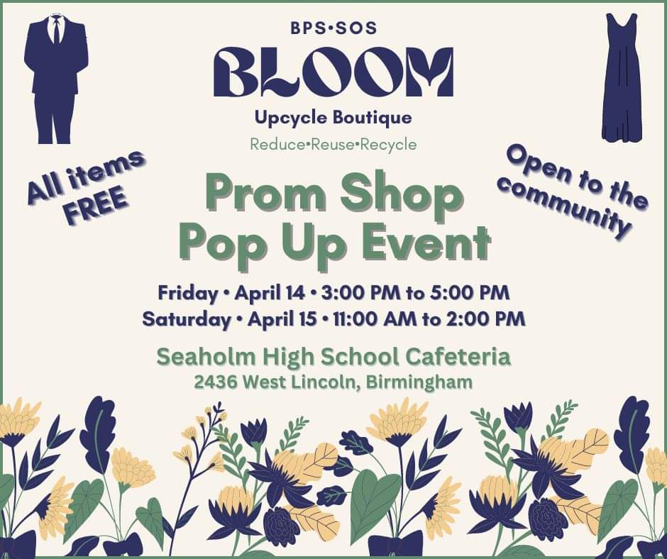 Don't miss this great opportunity! Open to the whole community, not just Seaholm students.