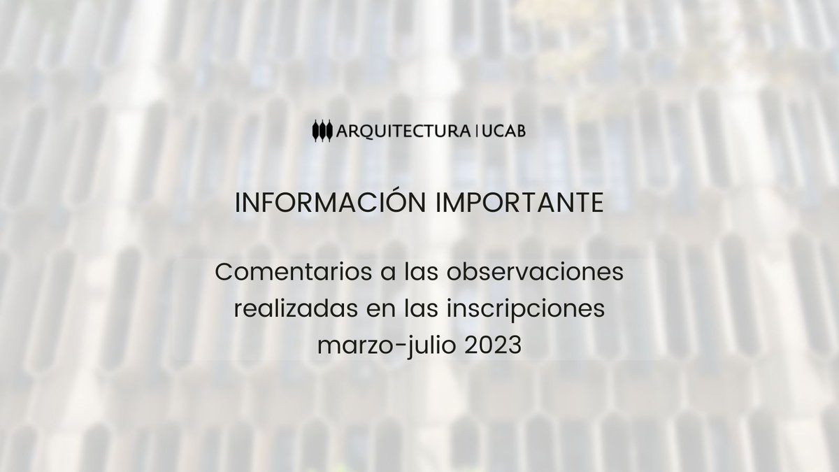 ArquitectUCAB tweet picture