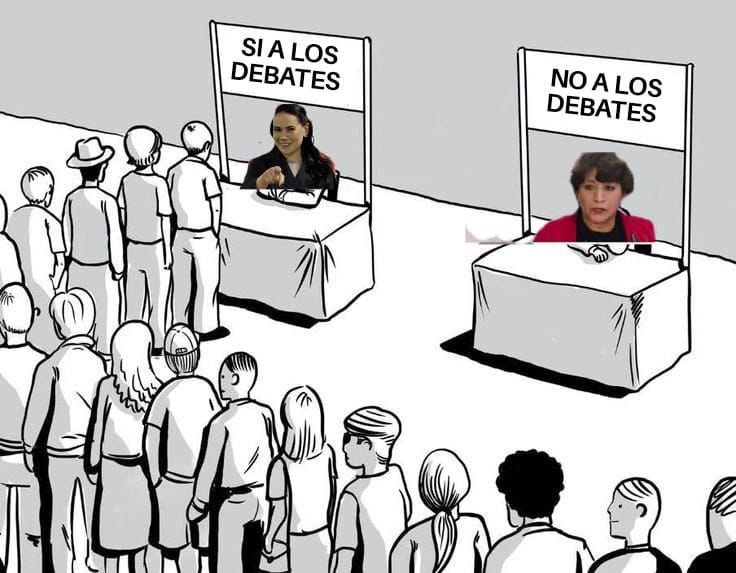 TBPC208's tweet photo. #SíAlDebateEdoméx @delfinagomeza  da la cara los mexiquenses queremos escucharte y no a tu vocero. Acepta debatir con @AlejandraDMV https://t.co/HOODaovvZe