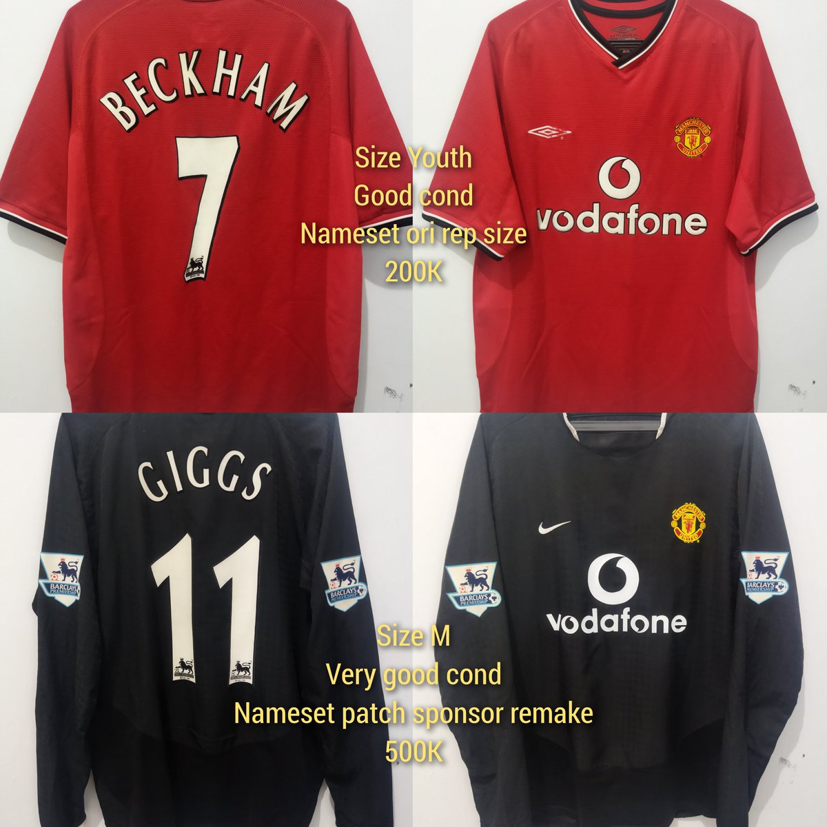 rox74r's tweet photo. Bismillah
Sabtu pagi saatnya #jersey4sale
Ijin tag nya min @Jerseyforum 
Mau detail lengkap boleh https://t.co/bZrzqnEIv9
Mampir juga di lapak tokoijo saya : Aroxtuff https://t.co/Fyc0p74nzX