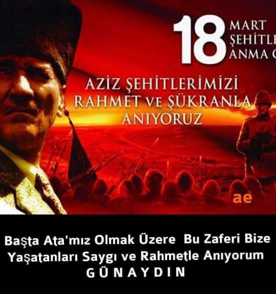 Şehitlerimizin mekânları cennet olsun inşallah