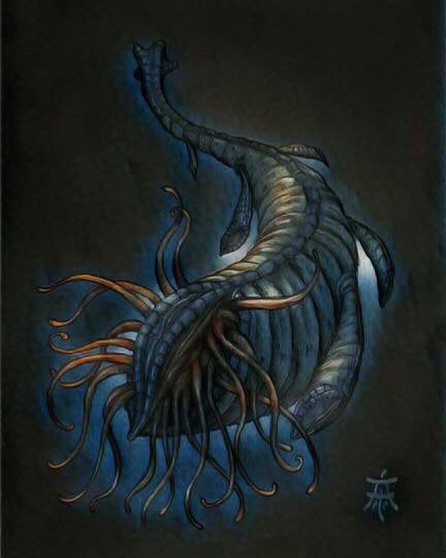 TomArdans's tweet photo. Whistling Polyp #theshadowoutoftime #HPLovecraft #whistlingpolyp #tsoot https://t.co/bYwFiq7s9w