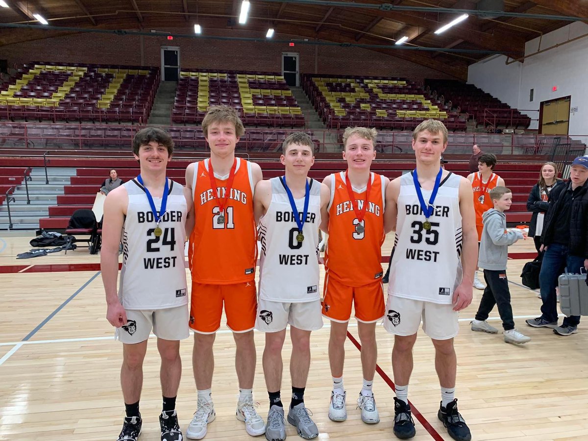 West Central Wildcats (@wcwildcatsbball) on Twitter photo Family!
Congrats to Border West on winning the section 6A title and moving onto state. Outstanding team who is playing some great basketball!
Incredible season for Henning going 28-2 led by <a href="/MasonHammer7/">Mason Hammer</a> and <a href="/tysonmisegades/">Tyson Misegades</a> ! Family!
Congrats to Border West on winning the section 6A title and moving onto state. Outstanding team who is playing some great basketball!
Incredible season for Henning going 28-2 led by <a href="/MasonHammer7/">Mason Hammer</a> and <a href="/tysonmisegades/">Tyson Misegades</a> !