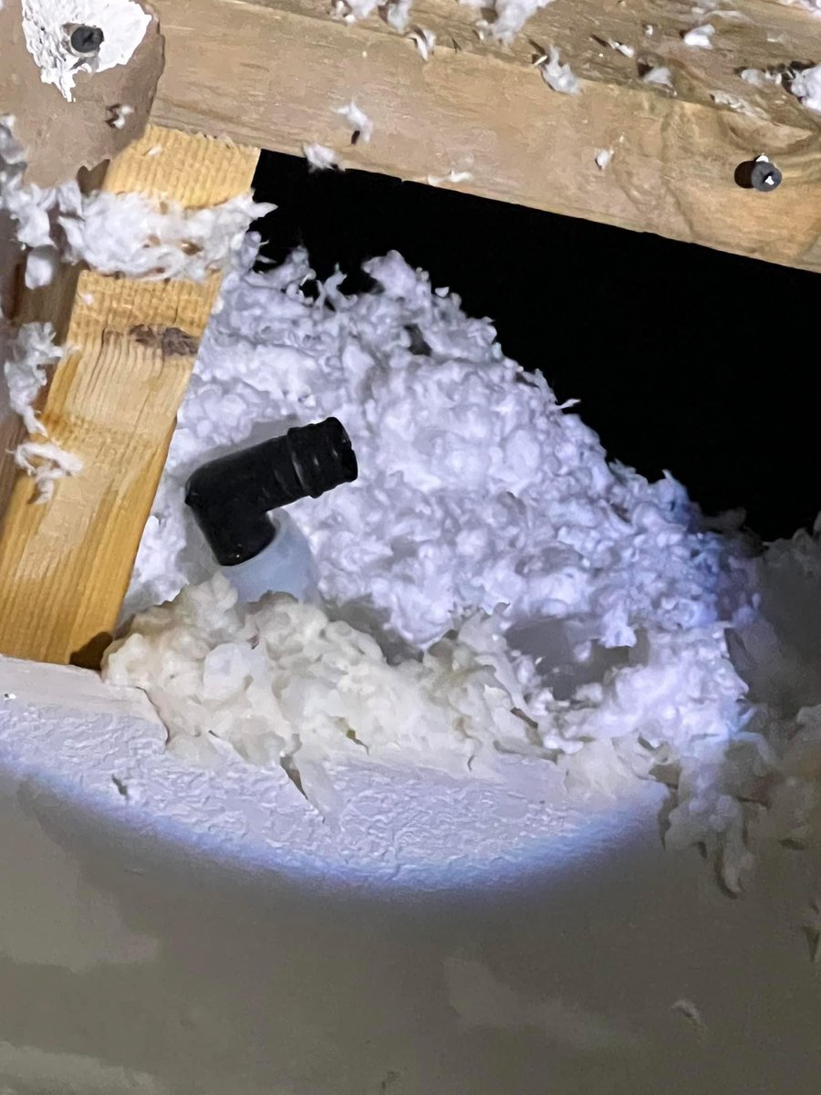 catfm's tweet photo. @coventrytx Upset &amp; shocked!  New home majorly damaged—we submitted warranty claim Sunday, Const Mgr out Monday &amp; he didn’t fully address water damage.  Monday 3am PEX disconnected &amp; water exploded. Is this Coventry quality &amp; customer service? Left hanging displaced &amp; displeased. https://t.co/3F9kFILH4S