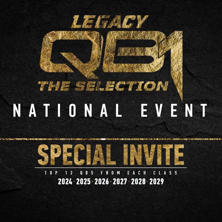 Excited to be invited to QB1!!! 
<a href="/Coach_Saut3r/">⚡️🄼🄰🅃🅃 🅂🄰🅄🅃🄴🅁⚡️</a> <a href="/LegacyMI_FBall/">Legacy Football Organization</a> <a href="/PrepRedzoneMI/">Prep Redzone Michigan</a> <a href="/TheD_Zone/">The D Zone</a>