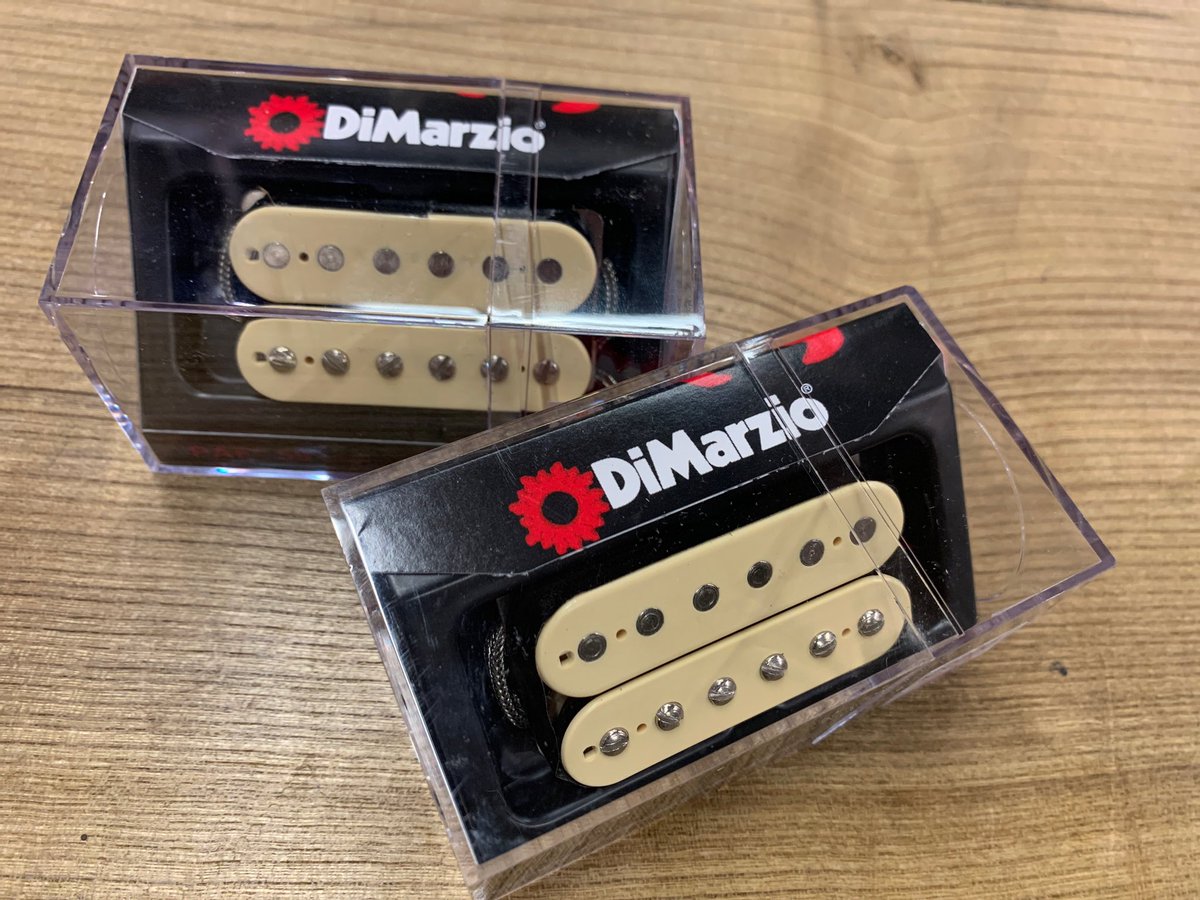 Hamachan_1968's tweet photo. DiMarzio PAF 59 Neck & Bridge入荷致しました♪
素晴らしいPAFタイプピックアップです。
交換にはだいぶ時間を要します。
ご了承下さい。
宜しくお願い致します😊
#DiMarzio
#PAF59
#木定楽器店
#木定で買おう
#広島 https://t.co/an19XFZ13f