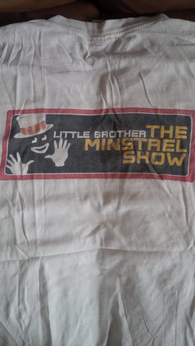 jubei208's tweet photo. IF I WAS FULLY RECOVERED THIS OLD @LittleBrotherNC #TSHIRT WOULD HAVE BEEN WORN AT THEIR SHOW TONIGHT IN #BROOKLYN WITH @KooleyHigh & @skyzoo
#LITTLEBROTHER
#THEMINSTRELSHOW https://t.co/TcuQNQAZbh