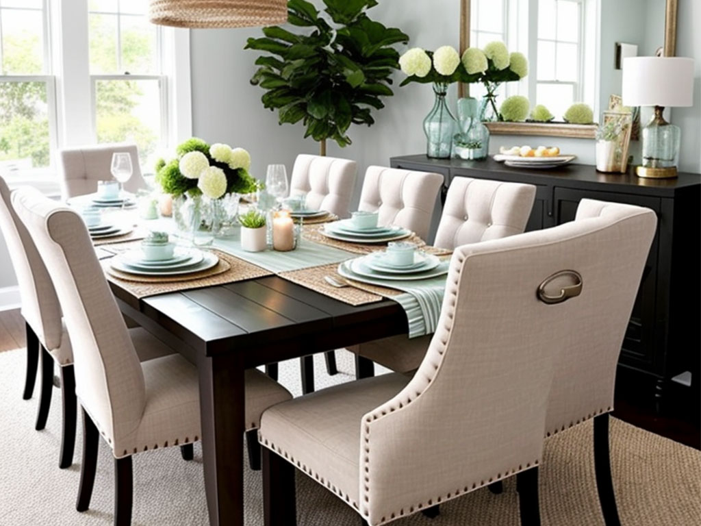 sarahbaynescom's tweet image. Want to make your dining room table feel more inviting? Add some natural touches like fresh flowers, candles, or even a bowl of fruit! #diningroomdecor #tabledecor #everydayuse #interiordesign #homestyling

Explore more: dma-upd.org/how-to-decorat…