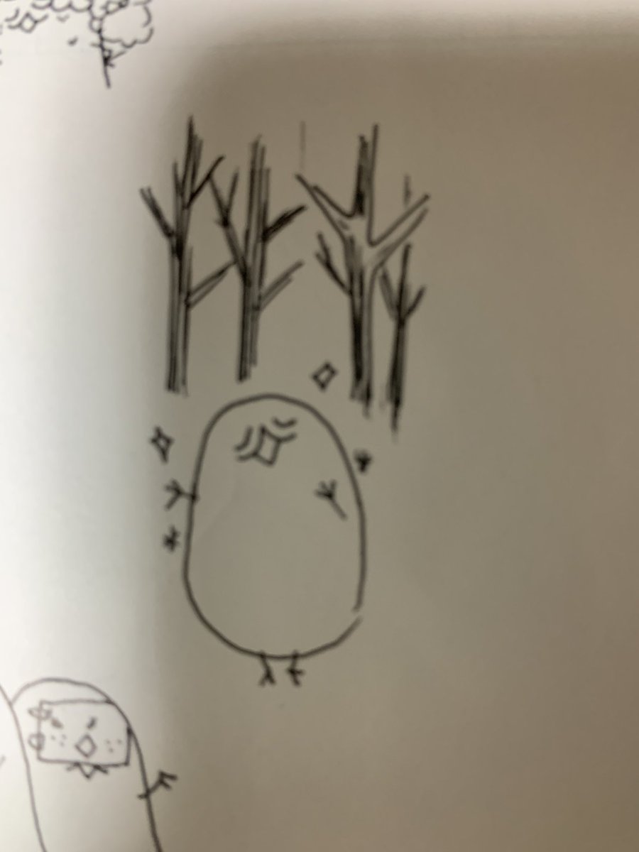 楽描き出てきた。かわゆい。 