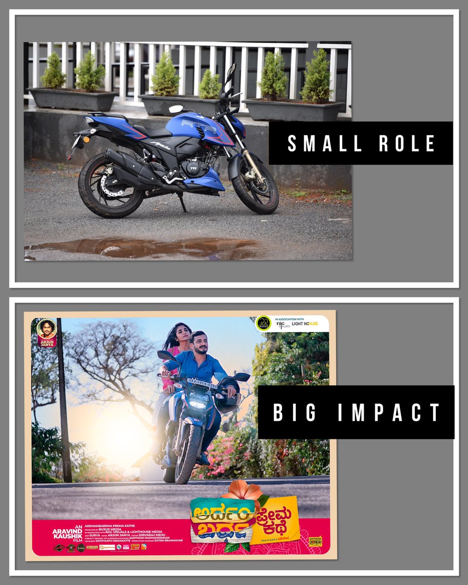 Apk_Movie's tweet image. #smallrole#bigimpact#trendingmemes#bike#story @aravindkp85 @divya_uruduga @buxusmedia @kaushikaravind @Apk_Movie @DopSurya @Abhibungale @sudheer_filmy