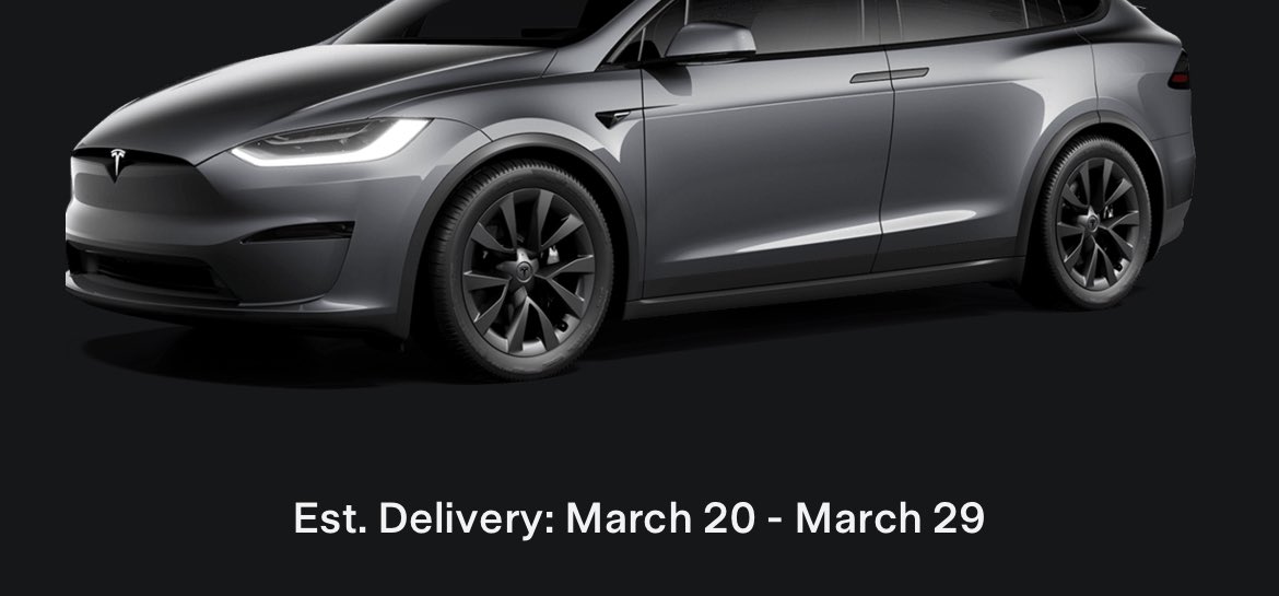 entendu's tweet photo. @elonmusk why do I have a 9 day delivery window starting Monday when I ordered a local in stock X yesterday? @Tesla https://t.co/GmQ8Zsc7lX