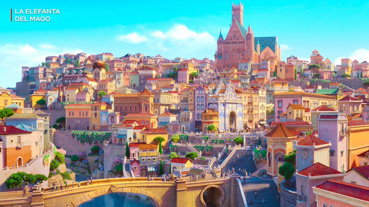 Descubre la hermosa creación de un nuevo mundo animado en La elefanta del mago, disponible en Netflix
