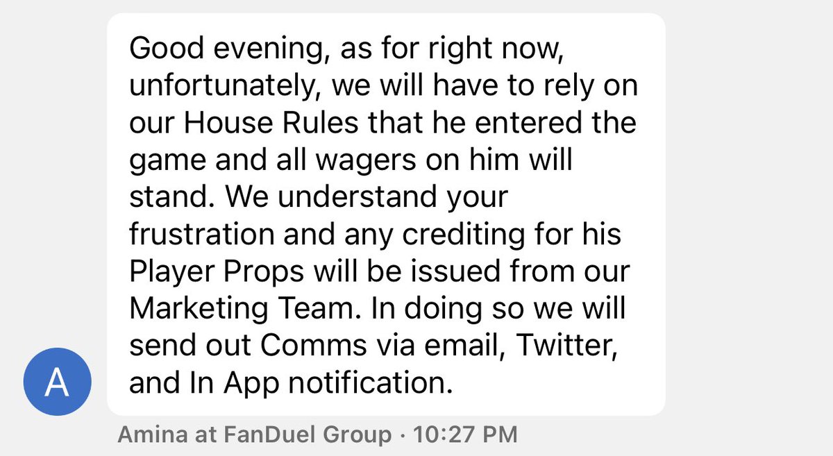unstract's tweet photo. @FDSportsbook Please void Anthony Edwards props for tonight. https://t.co/7UME8JBx7v