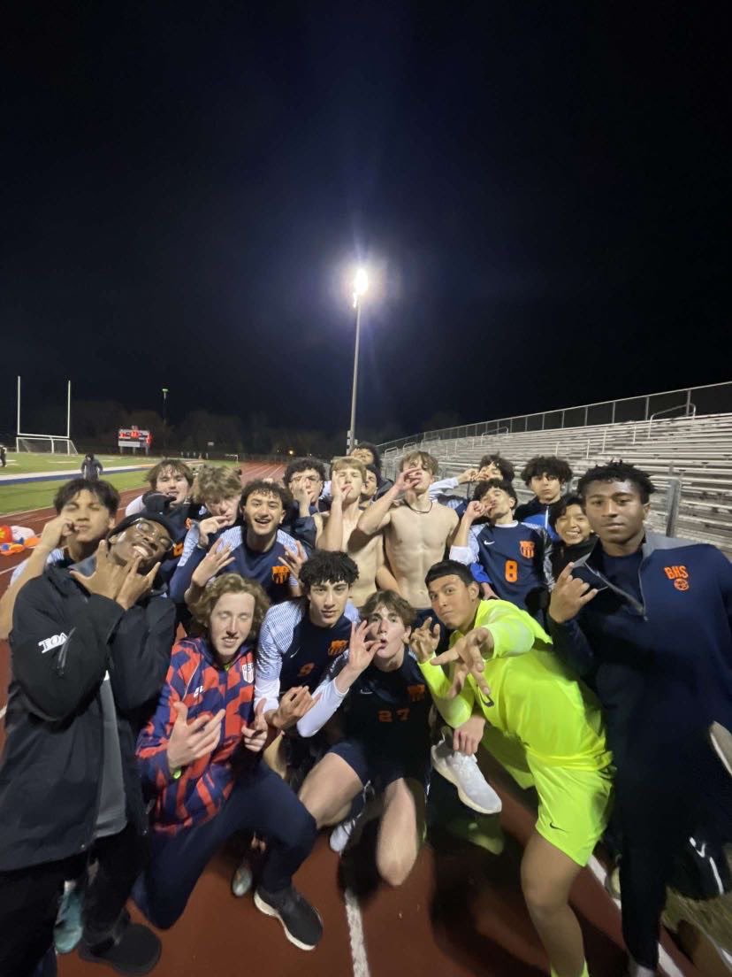 BHS Student Section (@studentsecbhs) on Twitter photo STARTING OFF THE SEASON WITH A LITTLE DISTRICT W
Might need a student section for these lads ⚽️
<a href="/Blackmansports/">Blackman Athletics</a>
<a href="/BHSBLAZESOCCER/">BLACKMAN MENS SOCCER</a> STARTING OFF THE SEASON WITH A LITTLE DISTRICT W
Might need a student section for these lads ⚽️
<a href="/Blackmansports/">Blackman Athletics</a>
<a href="/BHSBLAZESOCCER/">BLACKMAN MENS SOCCER</a>