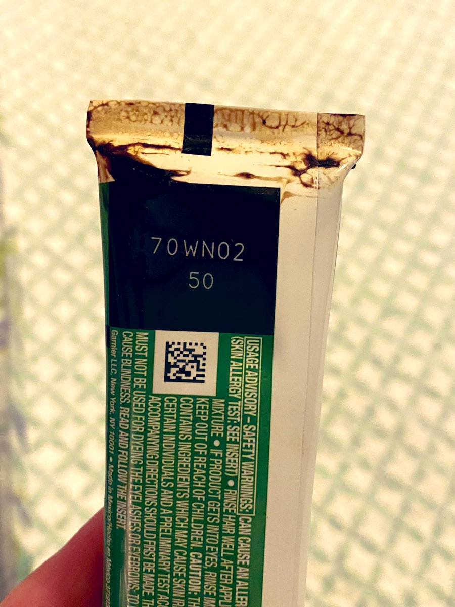 HollyWood_1217's tweet photo. Well I have missed almost the entire show.  Was going to color my hair because my old lady roots are coming through I opened my #GarnierNutrisse and it was either tampered with or F’d up at the factory. #NoQualityControl #OPLive https://t.co/zD9h5Uyrg0