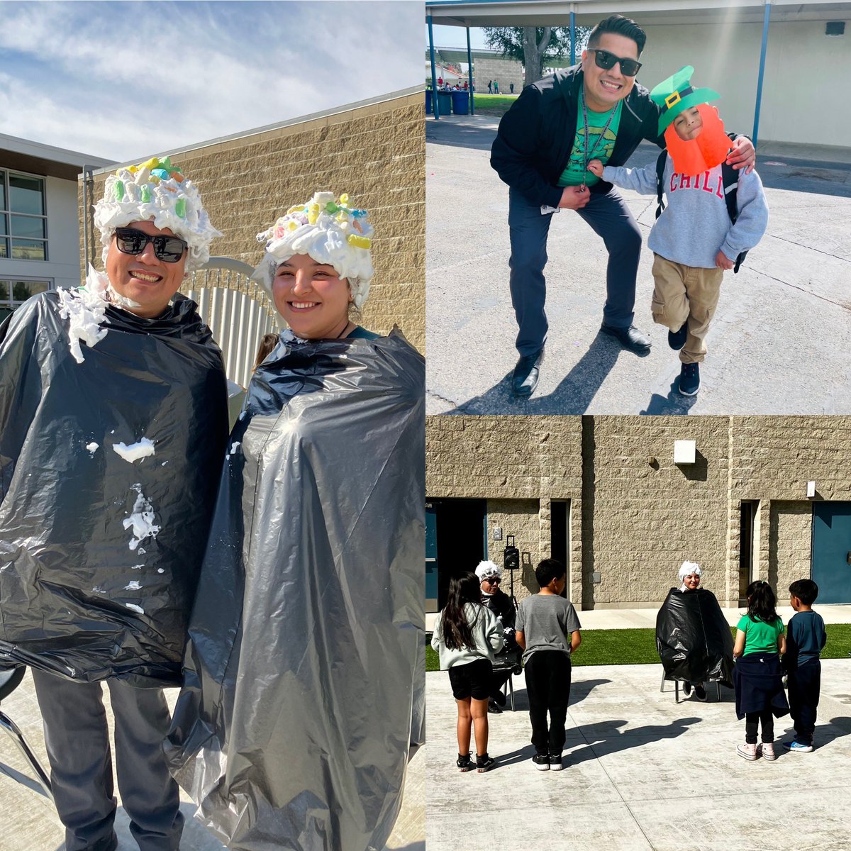 Our St. Patrick's Day consisted of some Fun Friday shenanigans with #JeffersonJaguars ENGAGE 360 students. Our #SAUSD students are our lucky charms. 🌈🍀 #WeAreSAUSD #ExpandedLearning