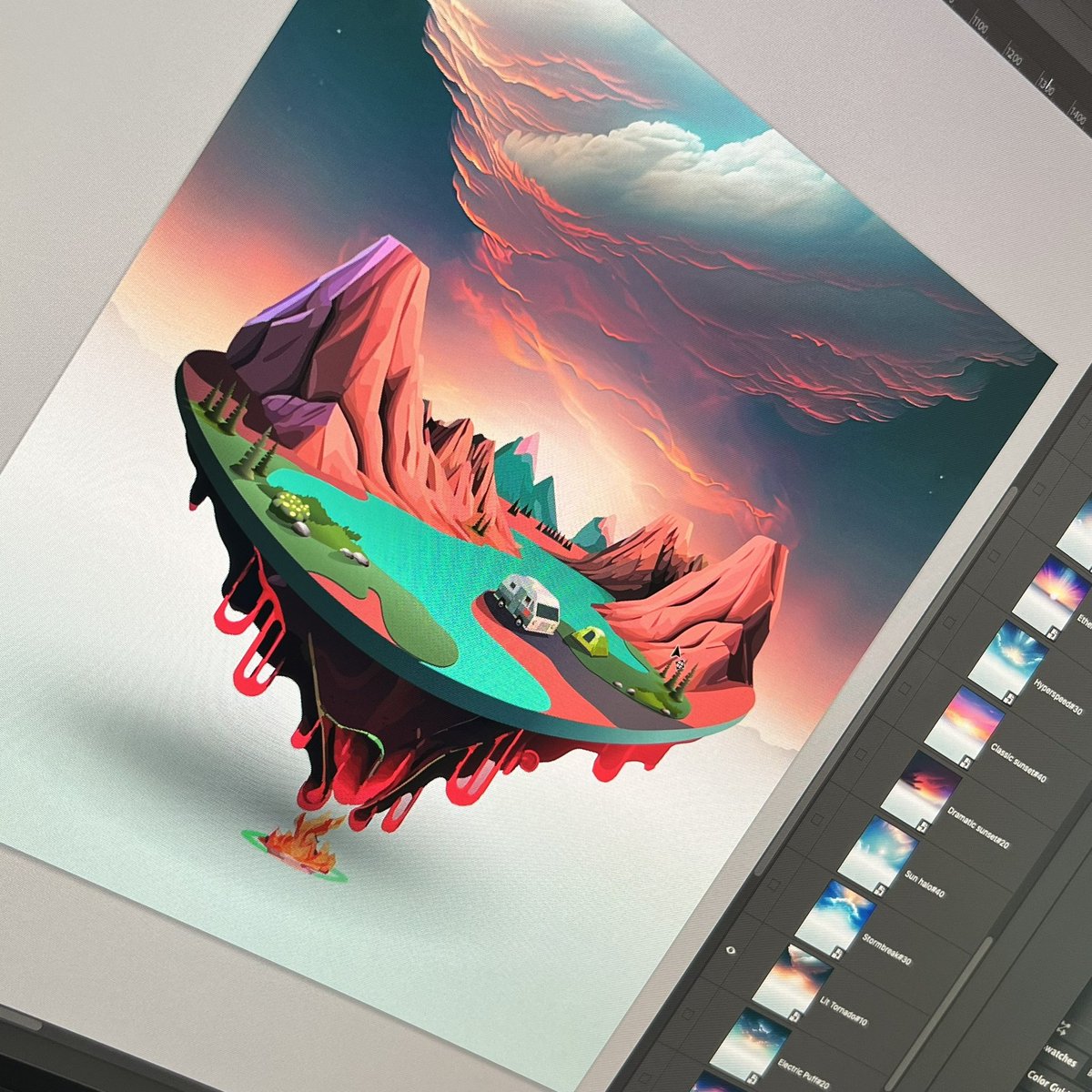 natparksnft's tweet photo. Busy creating 2,222 fantasy parks through the night. This is the way. 

🚀 10 whitelist spots.

1) follow us @natparksnft 
2) Retweet and comment how much this art turned you on
3) Throw ur wallet addy here:
https://t.co/2K3Fs38ltN
🤤 https://t.co/qvo8O5S590