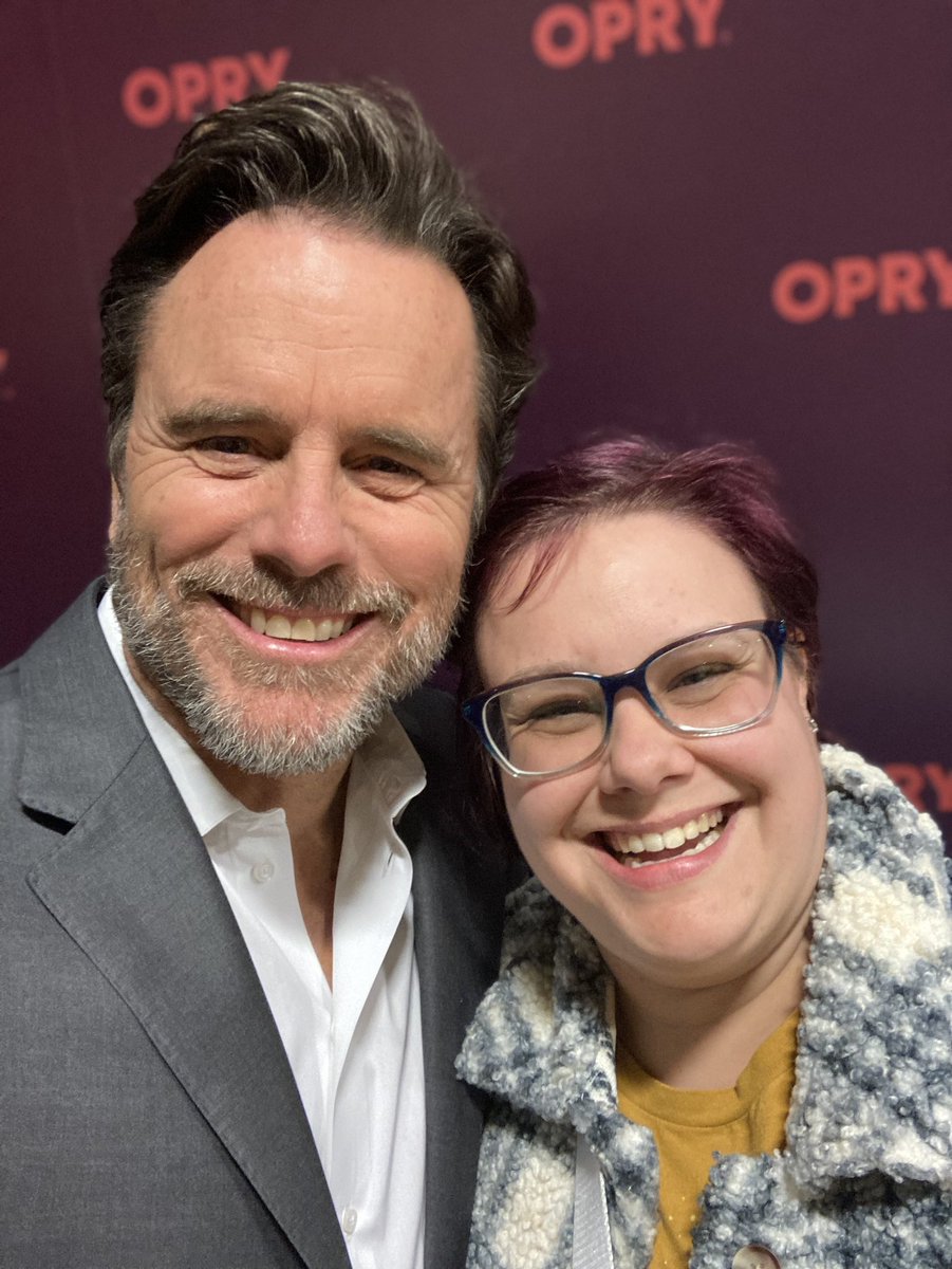 It’s was a complete honour to be in the same room as <a href="/CharlesEsten/">Charles Esten</a> tonight when he took that circle <a href="/opry/">Grand Ole Opry</a> .. Thank you for making my friend’s &amp; I night 🫶🏼 I’ll cherish these lyrics 🎵💕 #Nashville #tv #deaconClaiborne