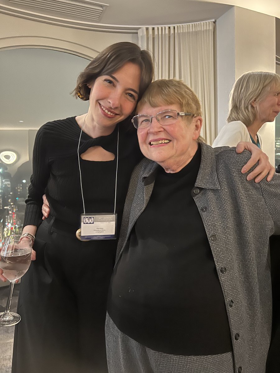 Happy retirement to my dear advisor, Peg Hermann. What a legendary career she has led. She is and will always be an inspiration. #ISA2023