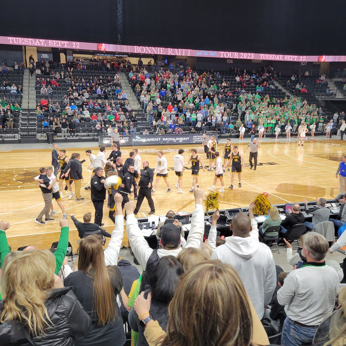 And then the Sioux Falls teams were GONE!  Mitchell vs Yankton!