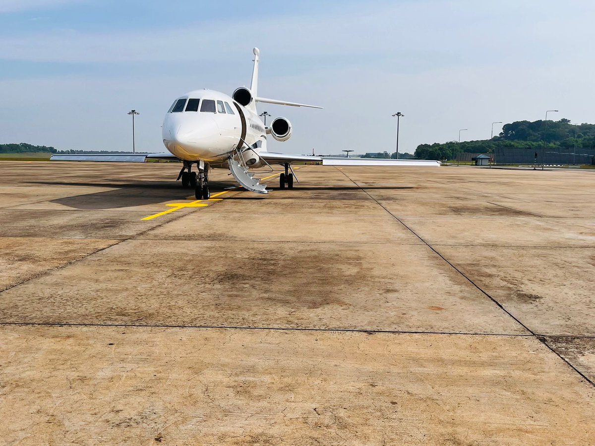 Dassault Falcon 900EX Air Ambulance flight at BIA 
Please contact us for any aviation's solutions.
+94 76 306 1800
+94 31 435 4400
info@smoothflightsupport.lk
smoothflightsupport.lk
#overflying #landingpermit, #groundhandling, #aircraftfueling, #inlightcatering, #crew