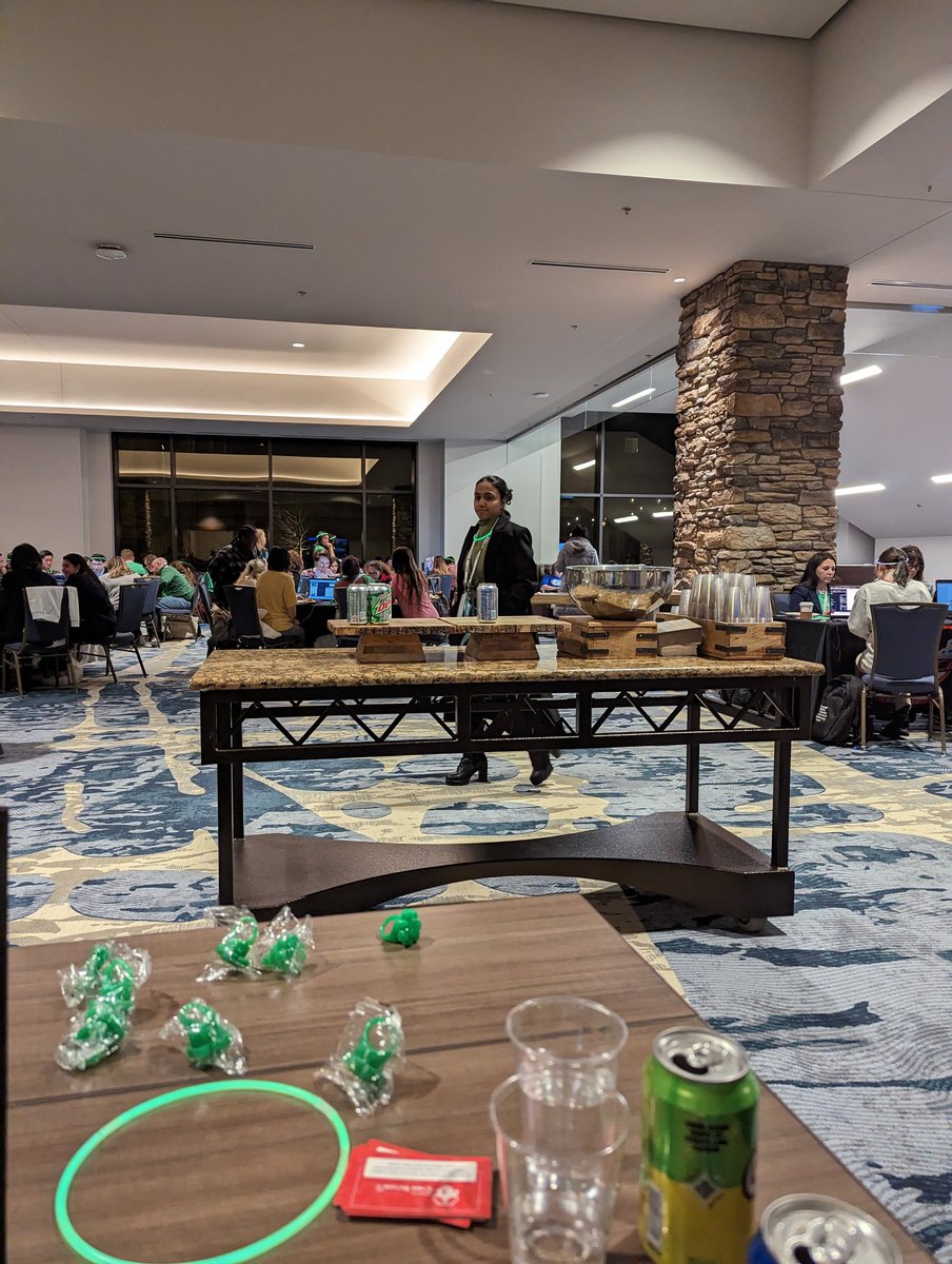 Hush1e's tweet photo. #WiCyS2023 the #NCL After dark party is a blast! https://t.co/ek7WDhfpAg