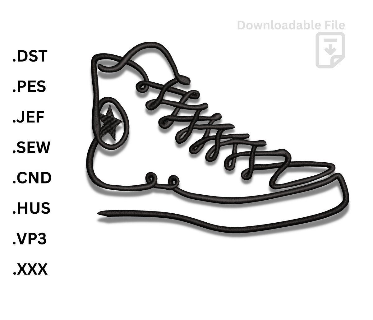 MasoodShekh's tweet photo. Excited to share the latest addition to my #etsy shop: All Star Converse Shoe Embroidery file | Shoe  Embroidery Design For T-shit Instant Download  #embroidery #dst #converse #embroideryfile #machineembroidery #dstfile #converseembroidery #shoeembroidery https://t.co/I8ooHGrypW https://t.co/AqkrYJERXh