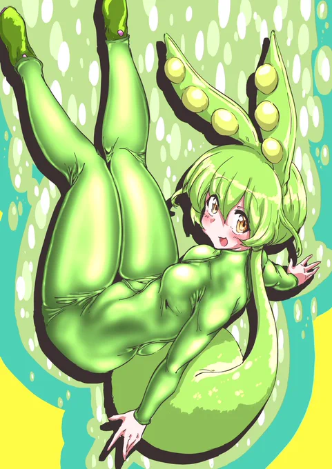 #どんどん土曜日ずんだもん今日のラバースーツです 