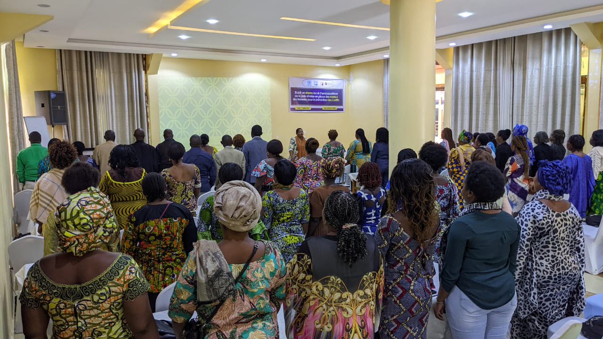 IsabellePendez's tweet photo. Les femmes de Goma ne sont pas seulement de victimes mais plutôt des ambassadrices de la paix, leurs voix comptent et doivent être au centre du processus de paix. https://t.co/NaPo9BktgN