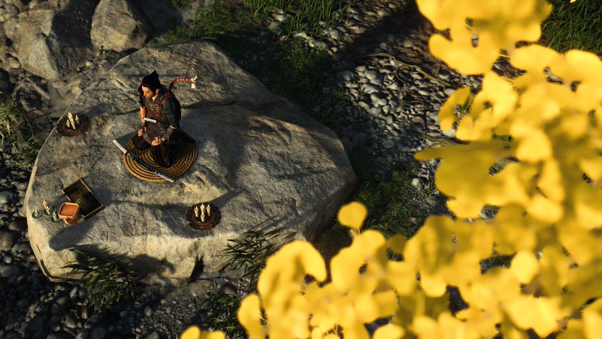 kaytanaa's tweet image. Ghost of Tsushima