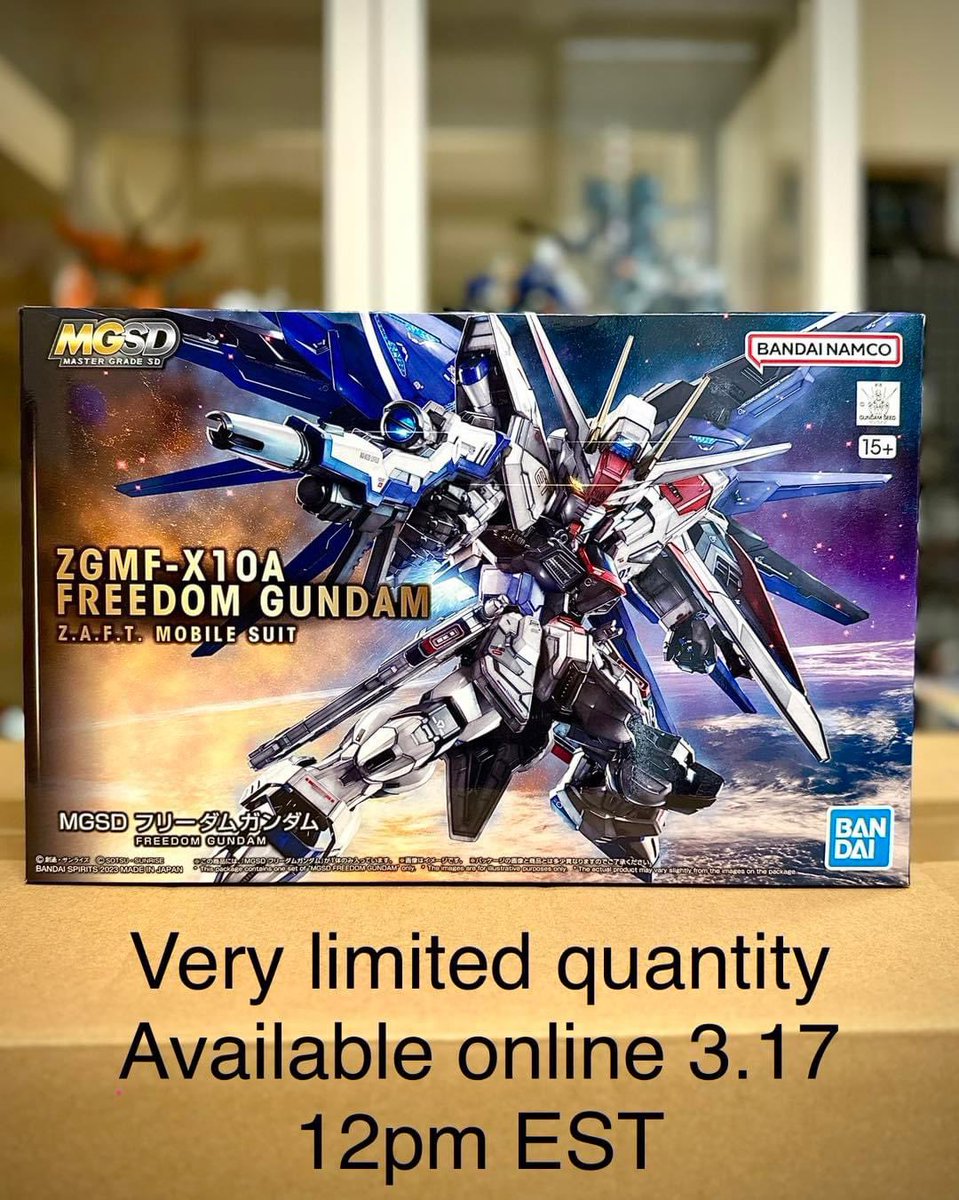 ArgamaHobby's tweet photo. All POed customers will receive notification very soon.  😊
We will put the remaining ones (very limited quantity) for sale online today at 12pm EST. 

#hobbystore #hobbyshop #argamahobby #gunpla #gundam #ガンプラ好きな人と繋がりたい #ガンダム #gundamcommunity #gunplabuilder https://t.co/O0UaAuCFsG