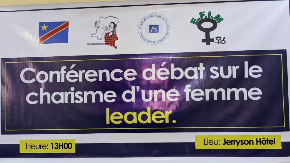 IsabellePendez's tweet photo. La COFEVAM, le sauti ya mama mukongomani et EFIME avons initié une conférence sur différentes thématiques dont, le charisme d'une femme leader, le leadership féminin et l'estime de soi ... Cela a été une journée Riche en découvertes. Merci chères collègues ! https://t.co/IxIQl5i3b2