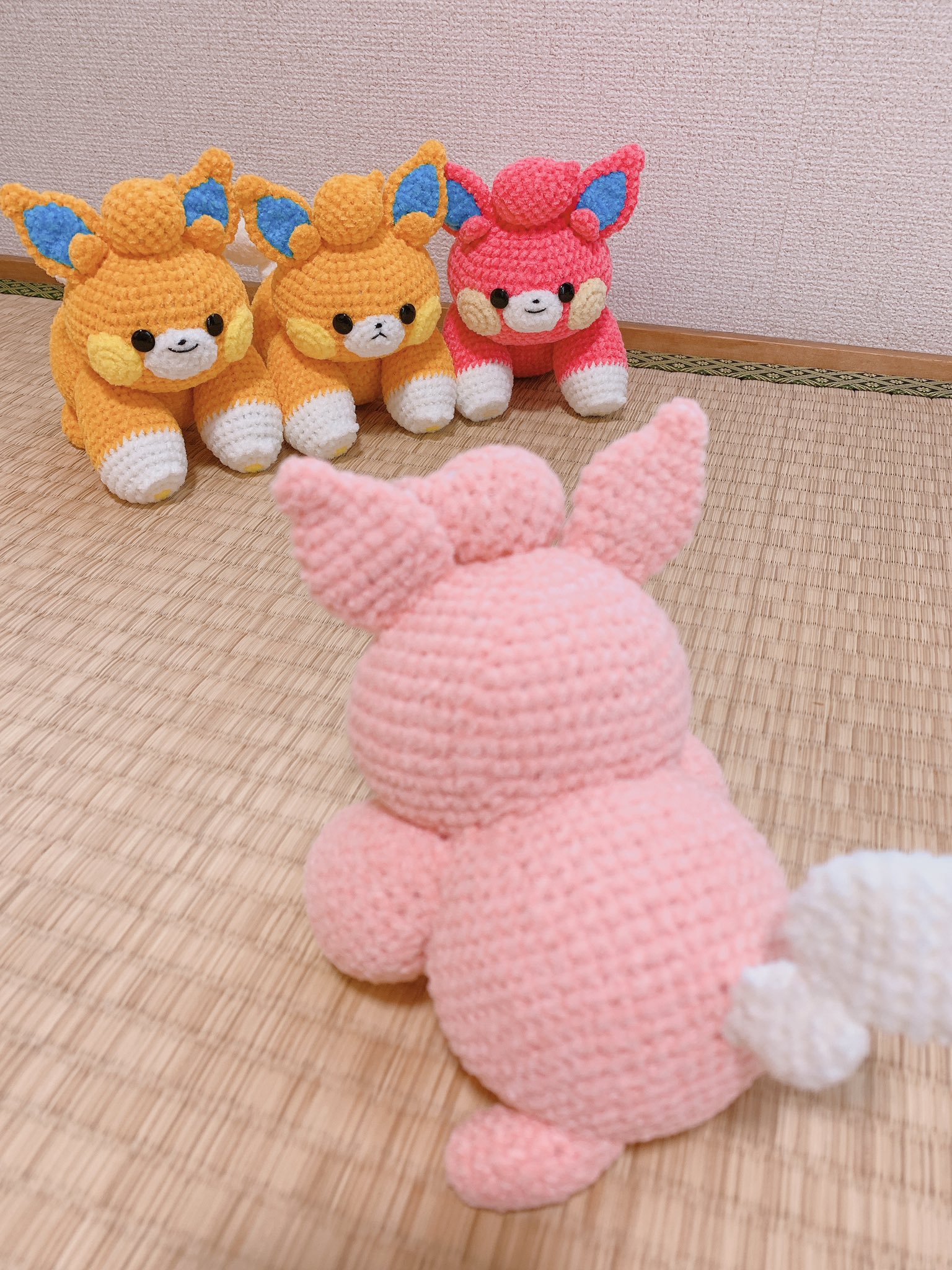 □りこたん♡さま専用ちびっこミニチュアオーダー3体確認用
